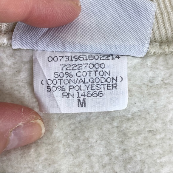 Lee Heavyweight M Cream Sack The Pack Superbowl XXXI Men’s Graphic Sweatshirt - Picture 10 of 12